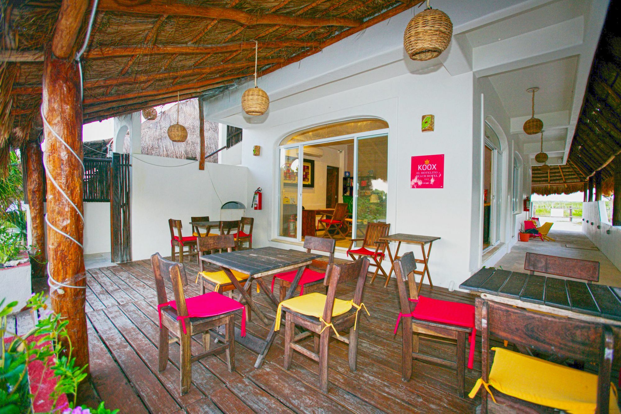 El Hotelito Mahahual Exterior photo